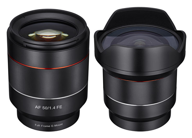 Представлены полнокадровые автофокусные объективы Samyang 14mm F2.8 ED AS IF UMC и 50mm F1.4 AS IF UMC