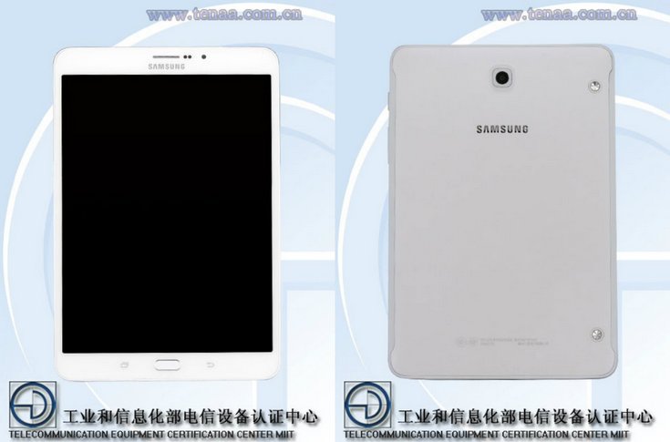 Планшет Samsung Galaxy Tab S3 8.0 будет почти полной копией предшественника