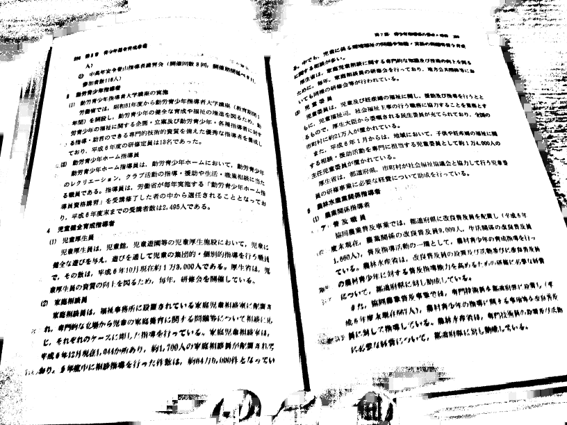 Поиск линии корешка на фотографиях книжных разворотов - 12 Поиск линии корешка на фотографиях книжных разворотов - 12