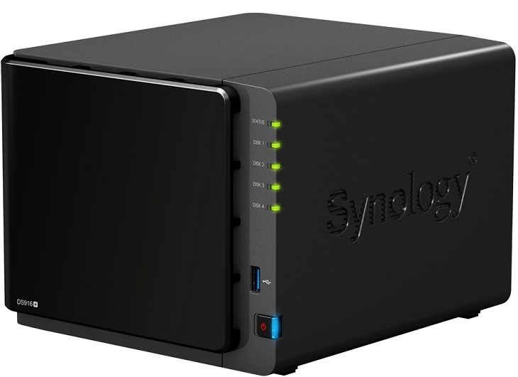 Synology DS916+ может расширяться внешним модулем для дополнительных накопителей