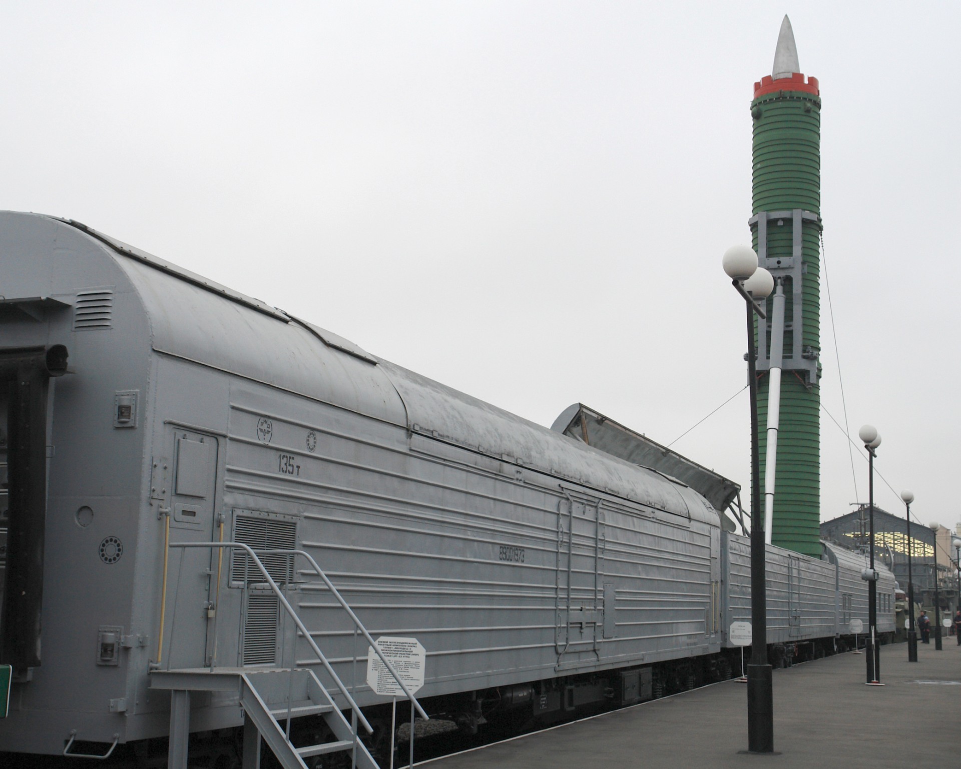 «Ядерный» поезд: БЖРК «Баргузин» с межконтинентальными баллистическими ракетами - 3