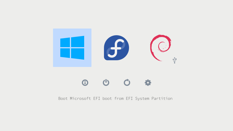 Настройка UEFI Dual Boot системы, приправленной rEFInd - 1