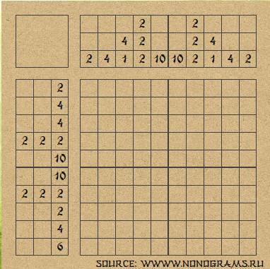 Японские кроссворды на QtQuick - 5 crossGrid