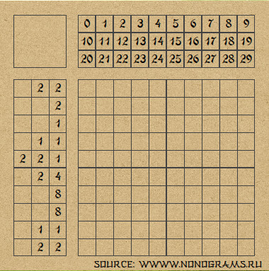 Японские кроссворды на QtQuick - 6 удваение линии