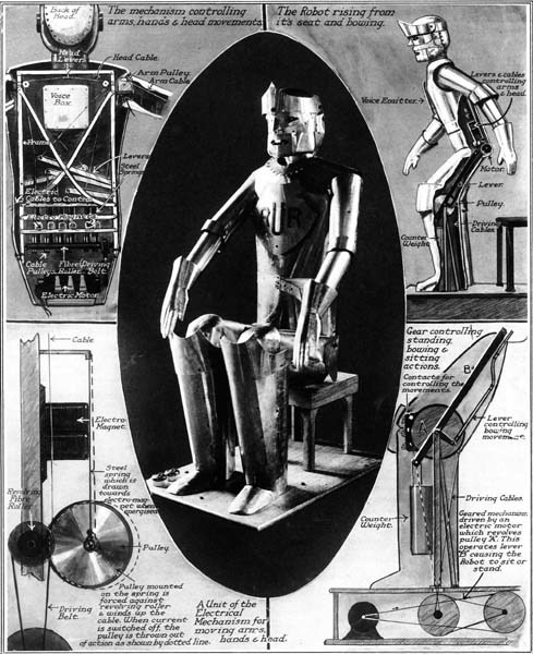 Возвращение Эрика — первого говорящего робота Великобритании - 5 Возвращение Эрика — первого говорящего робота Великобритании - 5