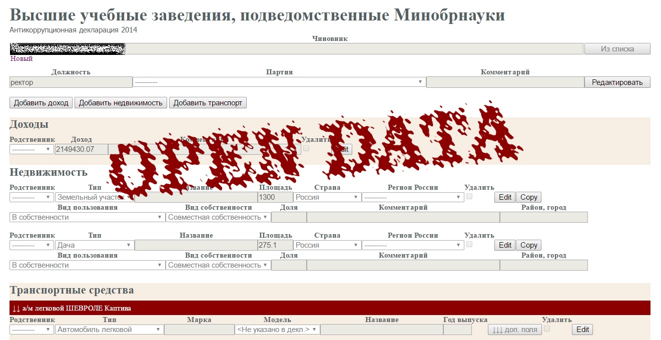 Как мы парсили декларации о доходах при помощи открытых данных - 1