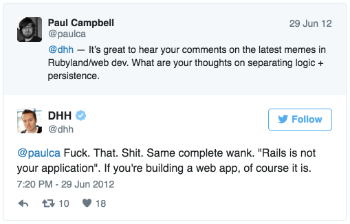 Пришло время попрощаться с Rails - 2 Rails is your app