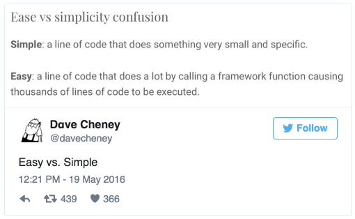 Пришло время попрощаться с Rails - 1 Simple vs Easy