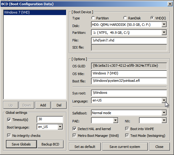 Ручная установка Windows 7-8-8.1-10 в систему с загрузчиком GRUB2 - 13