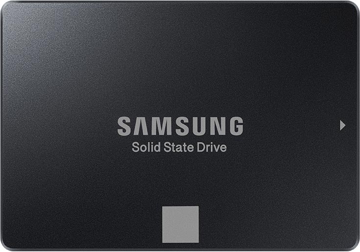 Накопители Samsung 750 Evo доступны объемом 120, 250 и 500 ГБ