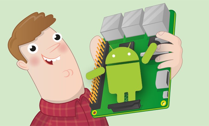 Google портирует Android на микрокомпьютер Raspberry Pi