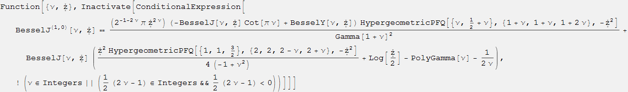 Новые производные функций Бесселя выведены с помощью языка Wolfram Language - 70 Новые производные функций Бесселя выведены с помощью языка Wolfram Language - 70