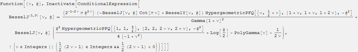 Новые производные функций Бесселя выведены с помощью языка Wolfram Language - 70