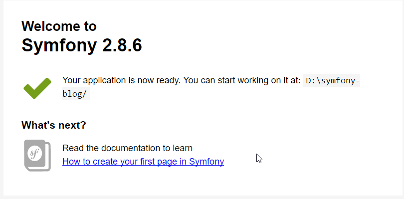 Создание блога на Symfony 2.8 lts - 7