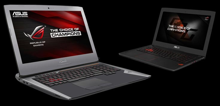 Частота обновления 120 Гц будет опцией для моделей семейства Asus ROG с экранами размером 15 и 17 дюймов по диагонали