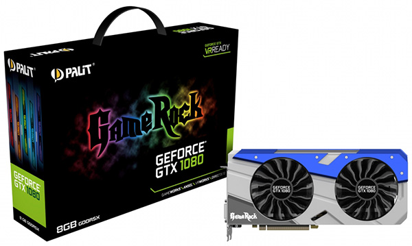 Palit GeForce GTX 1080 GameRock