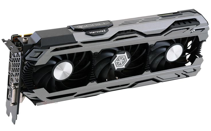 В серию Inno3D iChill GeForce GTX 1080 вошли 3D-карты с тремя и четырьмя вентиляторами