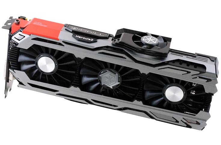 В серию Inno3D iChill GeForce GTX 1080 вошли 3D-карты с тремя и четырьмя вентиляторами