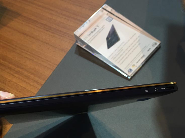 ультратонкий ноутбук Asus ZenBook 3 на Computex 2016