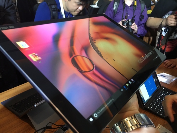 Представлены планшетные ПК Asus Transformer 3, Pro и Mini (фото с Computex 2016)