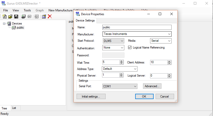 Знакомство со стеком DLMS-COSEM для микроконтроллеров семейства MSP430 компании Texas Instruments - 3 Знакомство со стеком DLMS-COSEM для микроконтроллеров семейства MSP430 компании Texas Instruments - 3