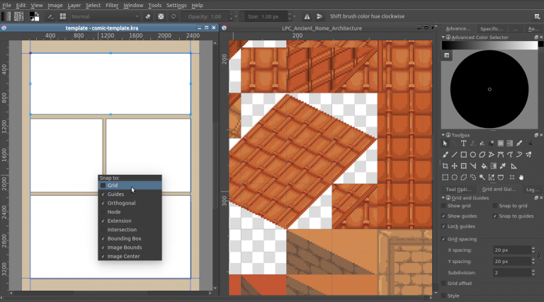 Стабильная версия редактора Krita 3.0 с поддержкой анимации - 3 Стабильная версия редактора Krita 3.0 с поддержкой анимации - 3