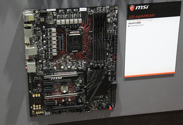 Прототип системной платы MSI на чипсете Intel Z270