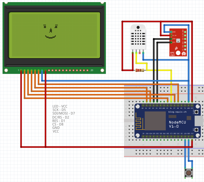 Домашняя метеостанция на esp8266 - 2