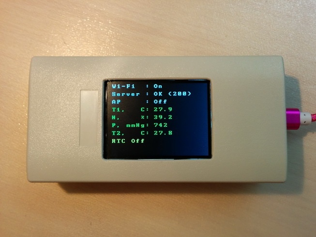 Домашняя метеостанция на esp8266 - 5