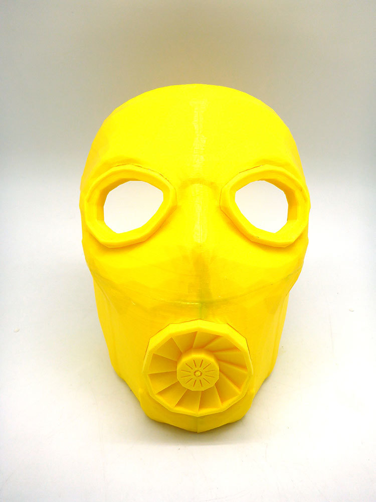 Изготовление основы для маски Psycho из Borderlands 2 на 3D-принтере – клеим PLA дихлорэтаном - 17