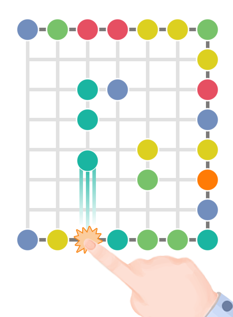 Dots Go. Игра-мутант из Color Lines - 4 image