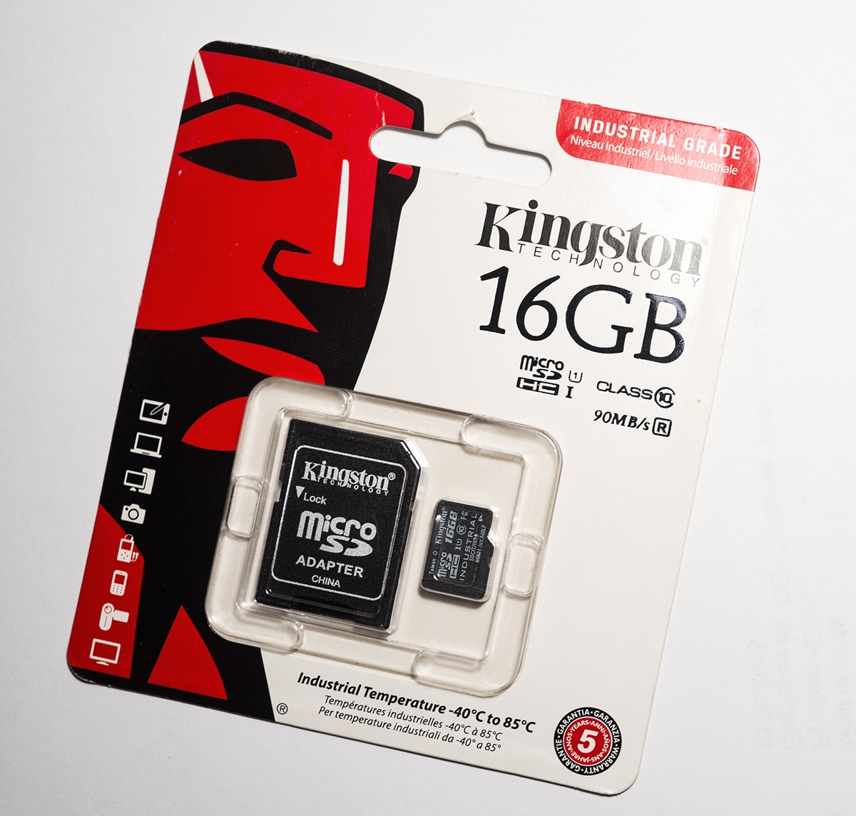 Что снег, что зной – все нипочем. Обзор карты памяти Kingston Industrial Temperature microSD UHS-I - 2