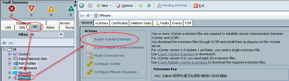 ucs manager virtual machines