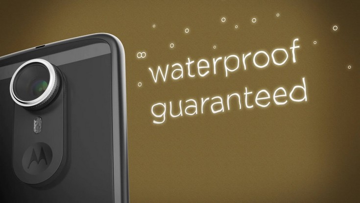 Смартфоны Moto Z получат модуль, защищающий от воды