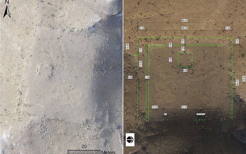 Археологи обнаружили неизвестное ранее древнее сооружение в Иордании благодаря спутниковым снимкам и дронам - 1