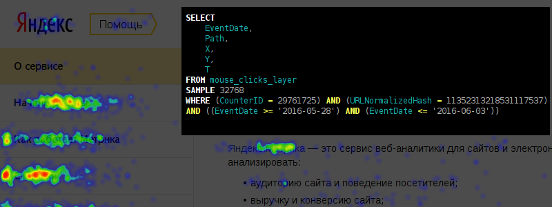 Яндекс открывает ClickHouse - 2