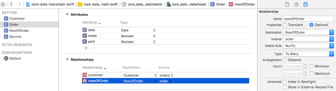 Core Data + Swift для самых маленьких: необходимый минимум (часть 1) - 10