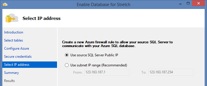 SQL Server 2016 Stretch Database - 10