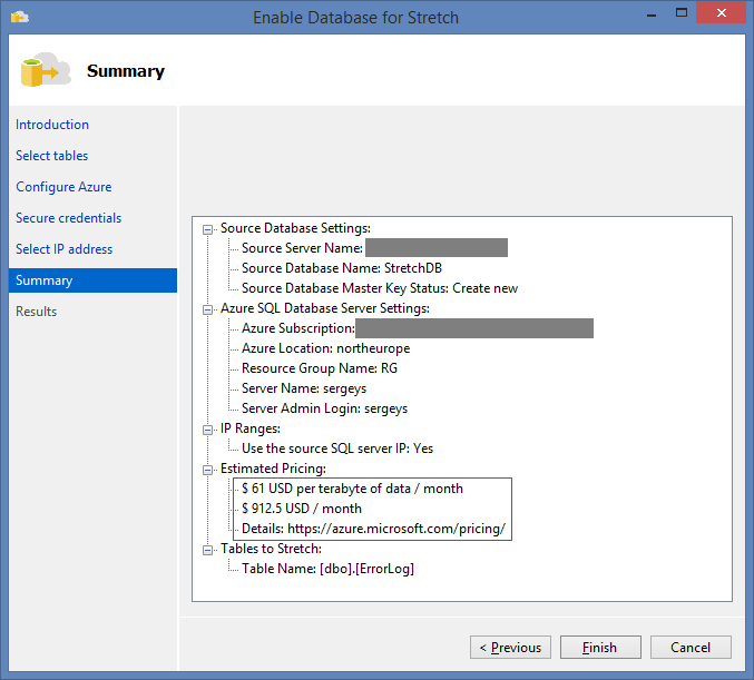 SQL Server 2016 Stretch Database - 11