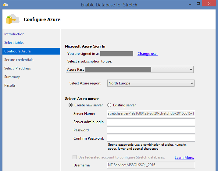 SQL Server 2016 Stretch Database - 6