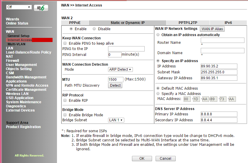 Обзор маршрутизатора Draytek серии 2912. Часть вторая - 16 Обзор маршрутизатора Draytek серии 2912. Часть вторая - 16