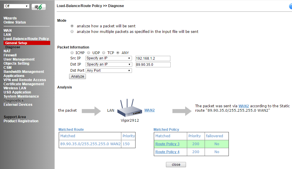 Обзор маршрутизатора Draytek серии 2912. Часть вторая - 25 Обзор маршрутизатора Draytek серии 2912. Часть вторая - 25