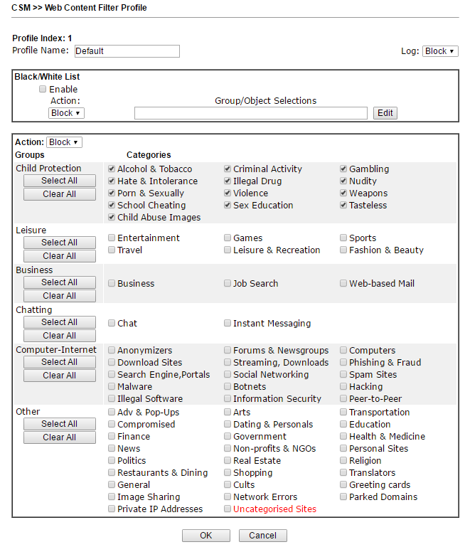 Обзор маршрутизатора Draytek серии 2912. Часть вторая - 39 Обзор маршрутизатора Draytek серии 2912. Часть вторая - 39
