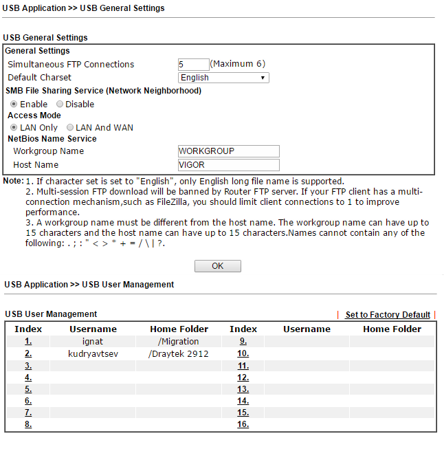 Обзор маршрутизатора Draytek серии 2912. Часть вторая - 50 Обзор маршрутизатора Draytek серии 2912. Часть вторая - 50