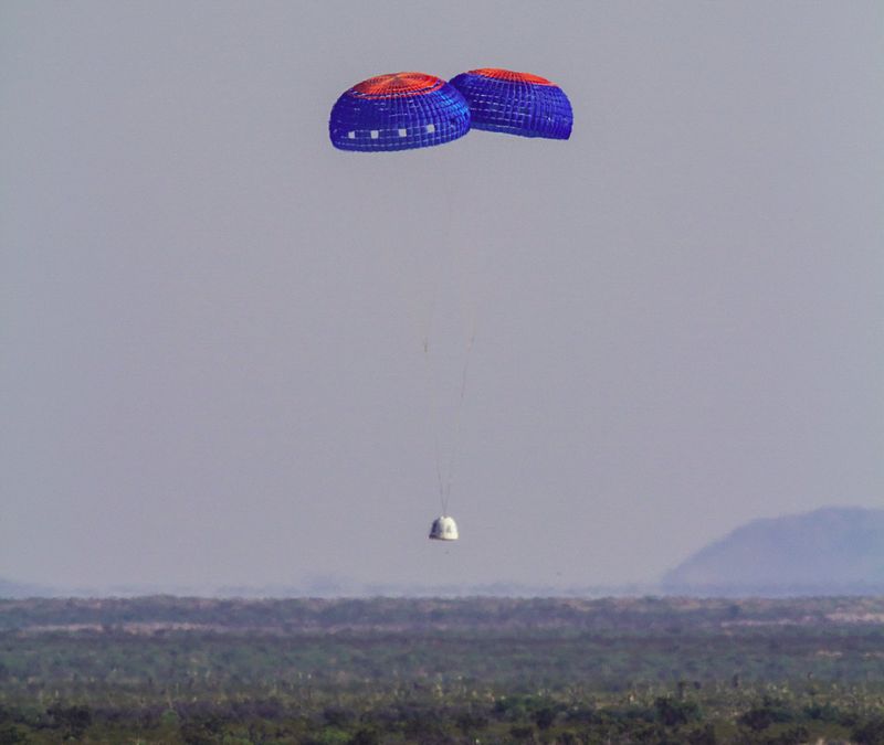 Космический корабль New Shepard успешно совершил старт и посадку в четвертый раз - 3