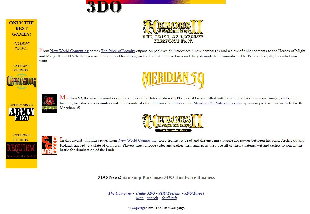 The 3DO Company и 3DO Interactive Multiplayer (Panasonic и не только) - 25 The 3DO Company и 3DO Interactive Multiplayer (Panasonic и не только) - 25