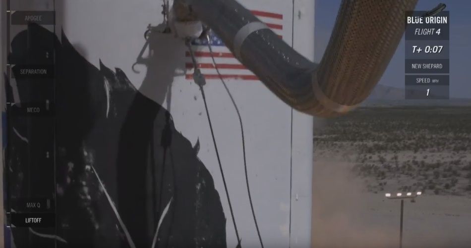 Четвертая посадка New Shepard: научные эксперименты, тест отказа парашюта и первая полная трансляция пуска - 15 Четвертая посадка New Shepard: научные эксперименты, тест отказа парашюта и первая полная трансляция пуска - 15