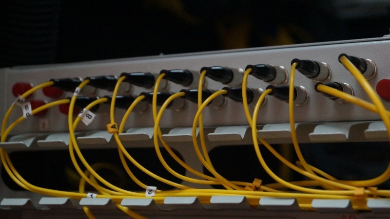 Как создавался региональный государственный ЦОД - 8 Наша основная 32-х волоконная магистраль.