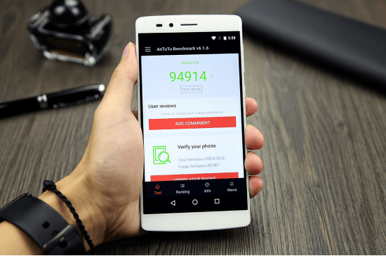 Смартфон Vernee Apollo Lite набрал в тесте AnTuTu почти 95 000 баллов