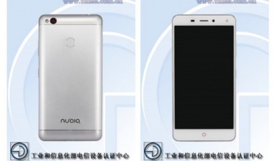 В TENAA появился новый фаблет ZTE Nubia NX541J